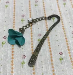 ブックマーク　蝶々　花　ブックマーカー　しおり　アンティーク