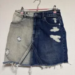 spiral girl デニム ミニスカート タイトスカート y2k