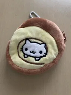 新品　にゃんにゃんにゃんこ　サンキューマート　ダイカットポーチ　ポーチ　チャームのサムネイル