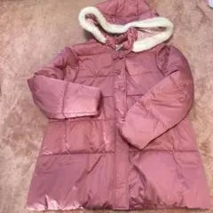 ミキハウス  コート　花柄　中綿ジャンバー