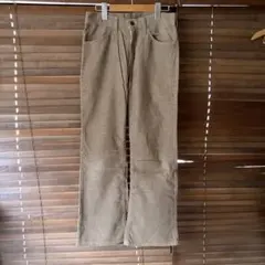 70s リーバイス 517 コーデュロイ ベージュ 42TALON Levi's