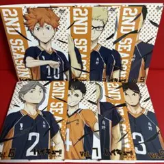 ハイキュー! CD・円盤購入特典 非売品ポスター 3点セット アニメ1～2期 ハイキュー!! アニメ1期2期 円盤・CD購入特典 非売品ポスター 3点