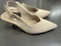 【vivaia】 Addison ポインテッドトゥ スリングバックパンプス 24