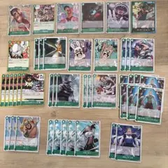 ワンピースカードゲーム 緑デッキパーツ 8枚セット 224 - メルカリ