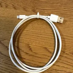 Lightningケーブル USB接続 ホワイト　1m
