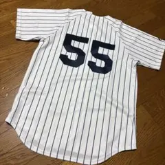ヤンキース松井秀喜2009最終年 記念ワッペン付き ユニフォーム 55