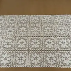 【新品】レース　テーブルセンターのサムネイル