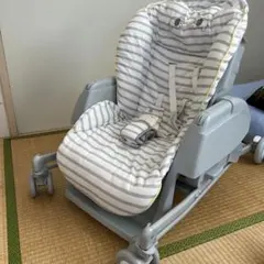 【メルカリ市限定】ユラリズム エレファント ラブ Aprica ハイローチェア Aprica アップリカ ユラリズム 手動 ハイローチェア エレファントラブ