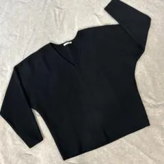 OPAQUE.CLIP⭐︎ニット　黒　厚め