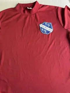 CHAMPION モックシャツ ワイン色　XL