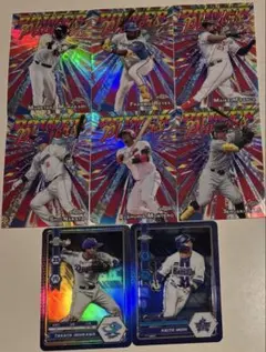 Topps chrome npb インサート　16枚セット