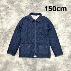 [GAP]キッズ キルティングジャケット ネイビー 150cm