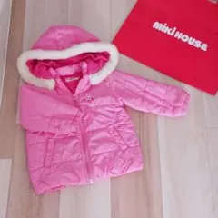 HOT BISCUITS❤ミキハウス 中綿 ダウン ジャケット キャビット 80