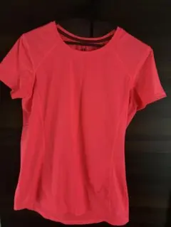 H&M SPORT メッシュ半袖トップス ピンク Mサイズのサムネイル