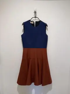 アディアム ADEAM ノースリーブベルトパラシュートワンピース