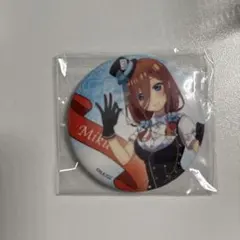 中野三玖(水着) 缶バッジ 五等分の花嫁∽×カラオケ まねきねこ 特典