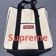 Supreme フリース トートバッグ クリーム色のサムネイル