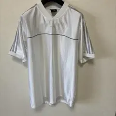 アディダス スリーラインTシャツ ホワイトL