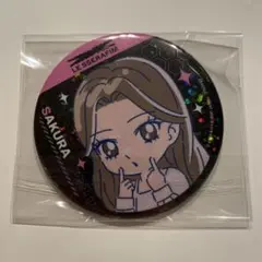 LESSERAFIM ホログラム缶バッチ サクラ