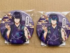 銀魂 キャラポップストア 和紙缶バッジコレクション 花鳥風月 高杉 桂