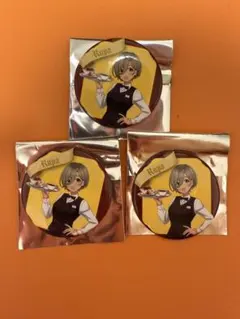 ガールズバンドクライ　缶バッジ　丸福珈琲店　3個セット　ルパ