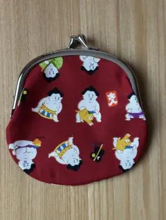 相撲キャラクター コインケース 赤