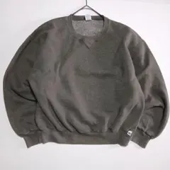 F166 90s RUSSELL ATHLETIC 無地スウェット