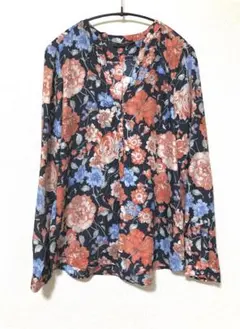 ZARA ザラ ベーシック 花柄 トップス シャツ カットソー