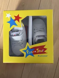 【新品・未使用】コンバース ミニ オールスター N V-1 ホワイト 14cm