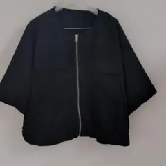 しまむらノーカラージャケットLサイズのサムネイル