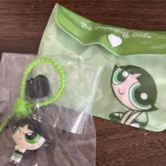パワーパフガールズ バターカップ チャーム2点セット