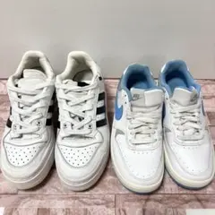 ま*ー様 T124 23.5 ナイキ アディダス スニーカー 2足 セット販売