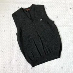 McGREGOR ニットベスト　Vネック　170㎝　毛100%