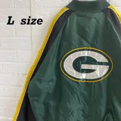 NFL パッカーズ　バックロゴナイロンスタジャン