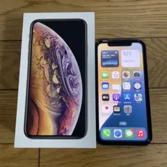 【美品】iPhone XS バッテリー100% ケース&フィルムつき