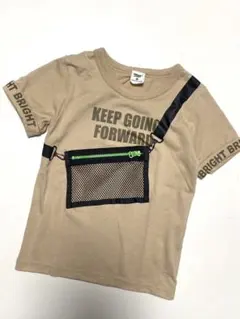 ADORABLE CLOSET Tシャツ ライトブラウン 110cm