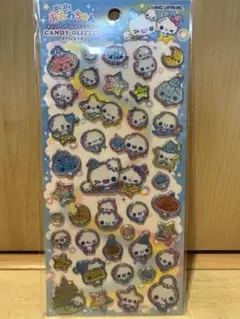 あわわちゃん キャンディグリッターステッカー シール