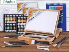 【新品】Ohuhu アクリル絵の具 78点セット画材 絵具 絵画 絵の具セット
