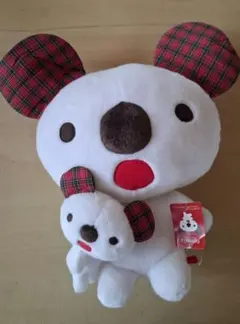 パルコアラ (L) Parcoala ぬいぐるみ 約50cmと こども約１８cm パルコアラ (L) Parcoala ぬいぐるみ 約50cmと こども約18cm - メルカリ