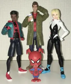 マーベルレジェンド 映画 スパイダーマン スパイダーバース 4体セット グウェンのサムネイル
