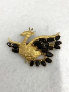 ヴィンテージ品 コスチュームジュエリー 鳥モチーフ ブローチ - メルカリ