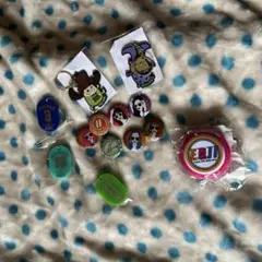 E-girls 缶バッジ キーホルダーセット