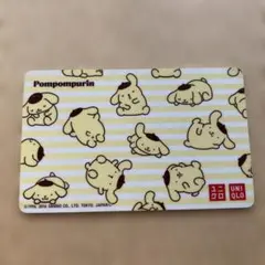 ポムポムプリン ユニクロ ギフトカード 使用済み　残高0円　コレクション用のサムネイル