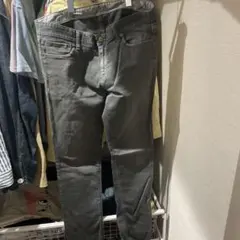 グレー スキニーデニムのサムネイル