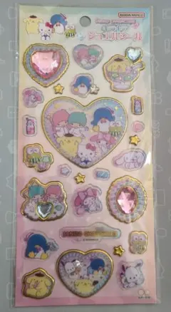 キラキラジュエルシール　サンリオキャラクターズ