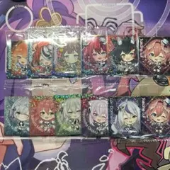 ホロライブ イタジャガ vol.3シール 12枚まとめ ＋ウエハースカード2枚