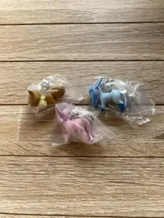 ポケモン　つまんでつなげて　マスコット　13 イーブイ　グレイシア　エーフィ