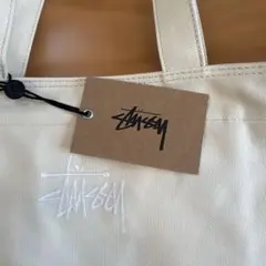 STUSSY キャンバス クロスボディバッグ Y34264 ナチュラル