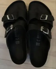 BIRKENSTOCK ブラック サンダル 40のサムネイル