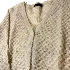 K.T KIYOKO TAKASE モヘヤ シースルー カーディガン